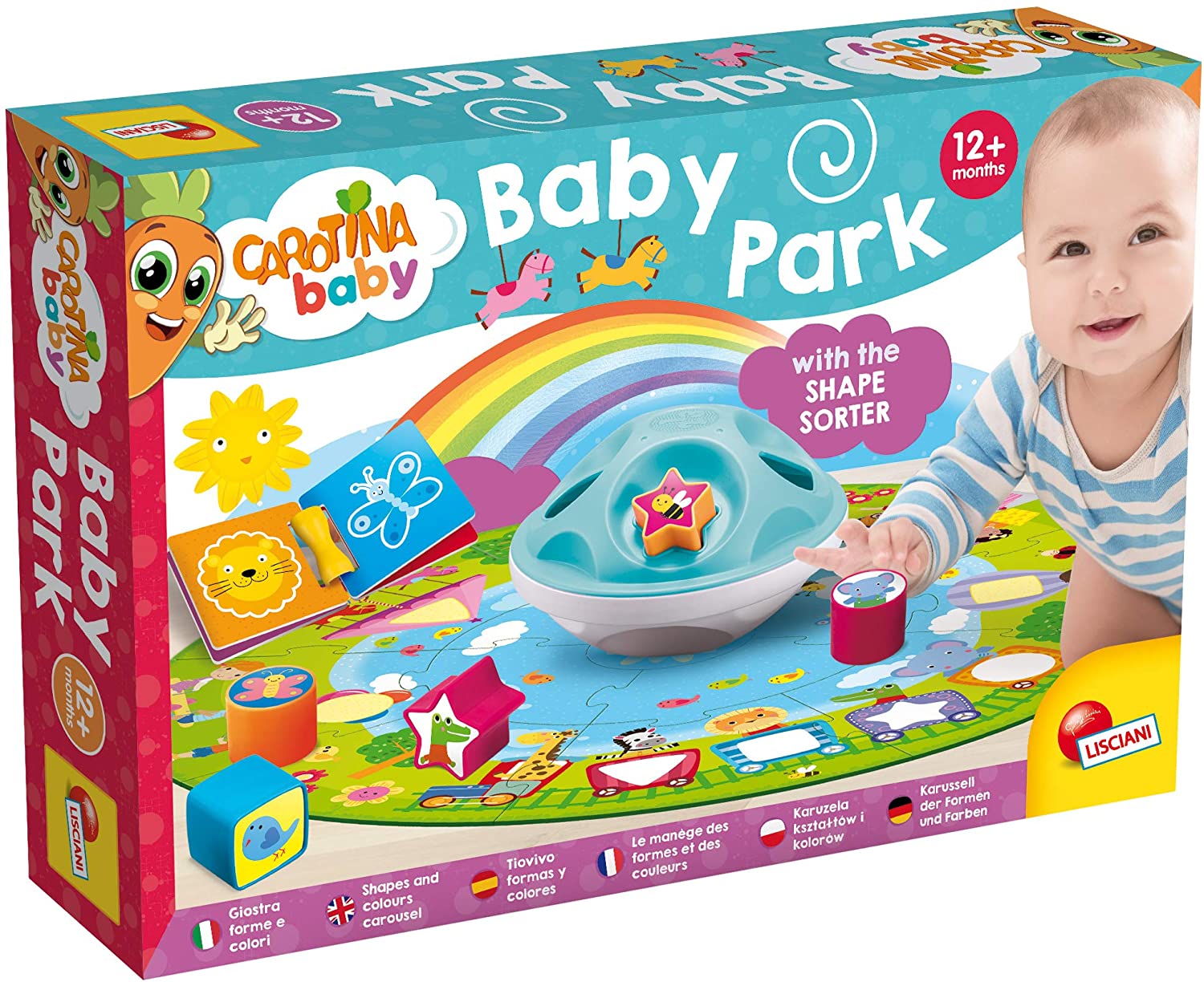 8d87c9169c58ffbda94cb0419055f01c Carotina Baby Giostra Forme e Colori - immagine 1