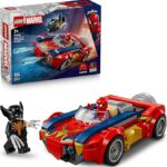 Lego Super Heroes Marvel Auto di Spider-Man vs. Venomized Wolverine