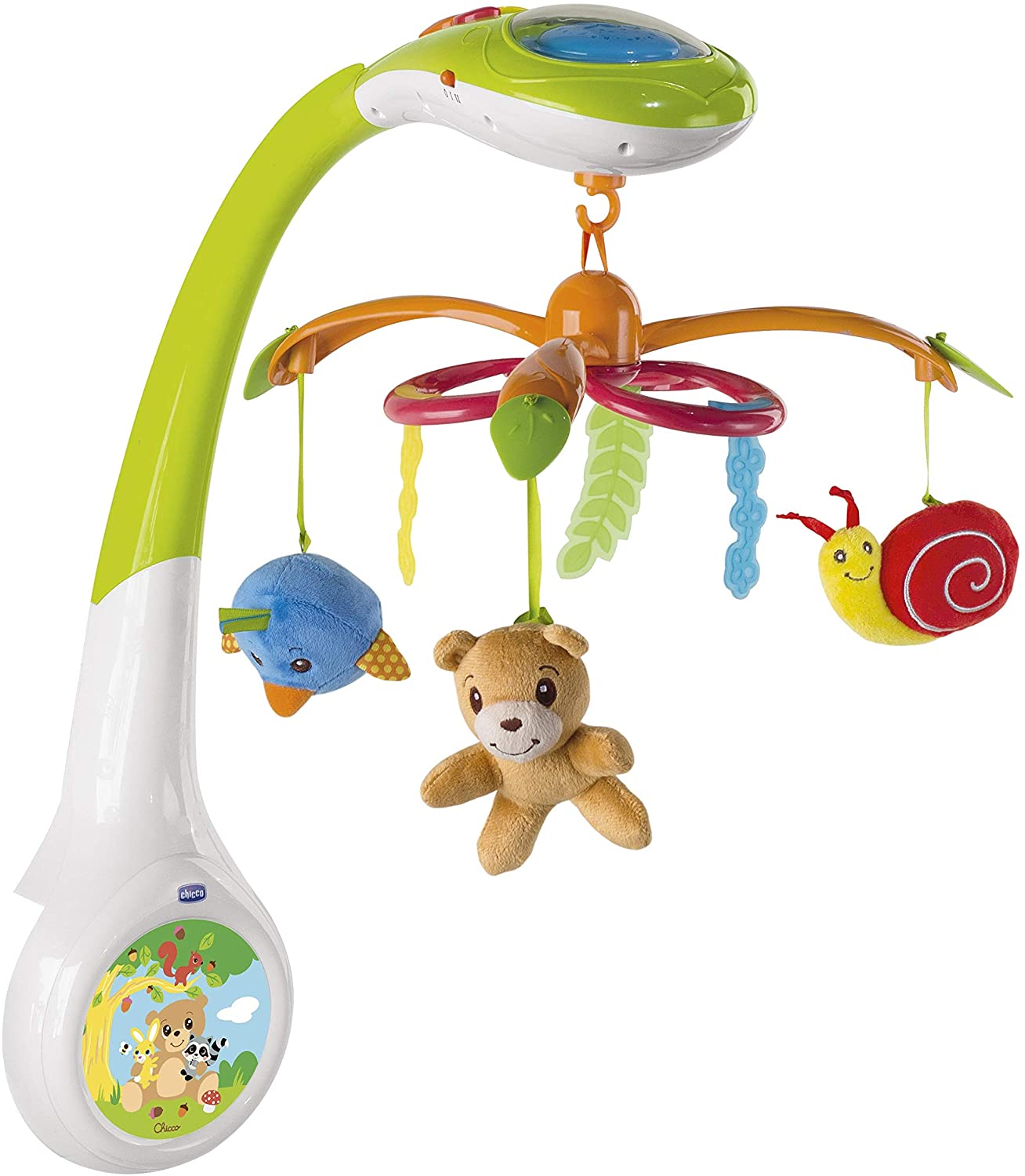 8f1c4672f19a993fcb6810c67d81d625 CHICCO GIOSTRINA PROIEZIONE FORESTA MAGIC - immagine 1