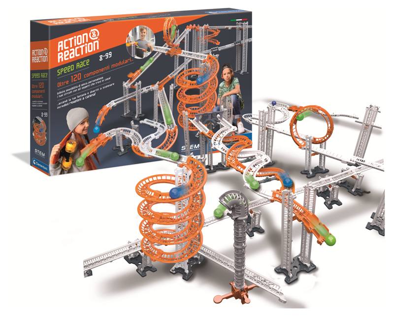 8fdf7e3e0fa5088480b5464fa560efd6 Clementoni Azione e Reazione Speed Race - immagine 1