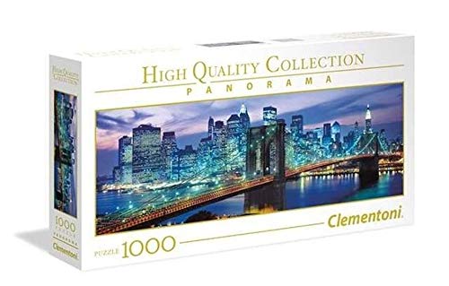 901c13595c4d22016ba445ec8d68772b Clementoni Puzzle 1000 Pz. Panorama New York Brooklyn - immagine 1