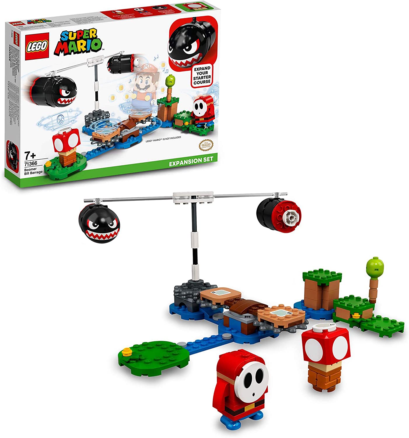 912d4208d5f0ccda5ad5ea112e5b5981 Lego Super Mario Boomer Bill Fire - immagine 1