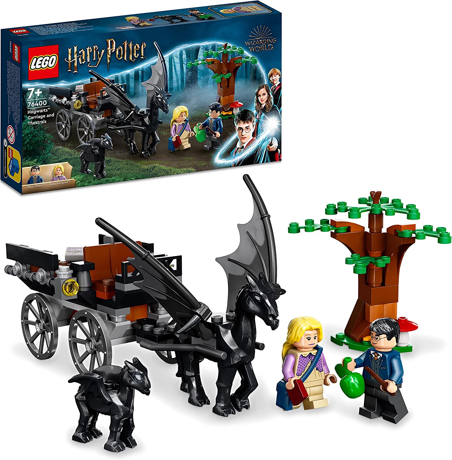 913e0963b0de6564f9fb027974966bce Lego Harry Potter Thestral e la Carrozza di Hogwarts - immagine 1