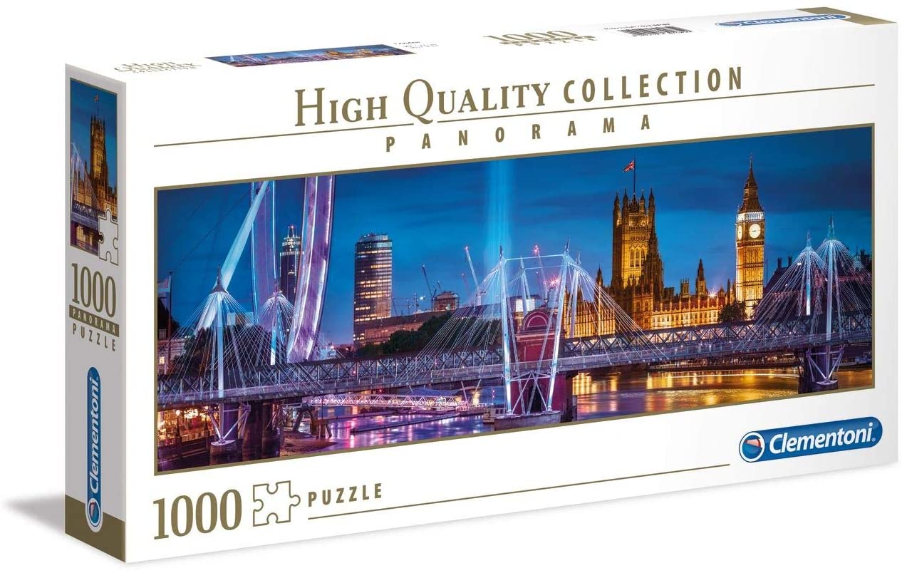 91ff4e4c590c504bb4da35f62e9968b1 Clementoni Puzzle 1000 Pz. HQC - Londra - immagine 1