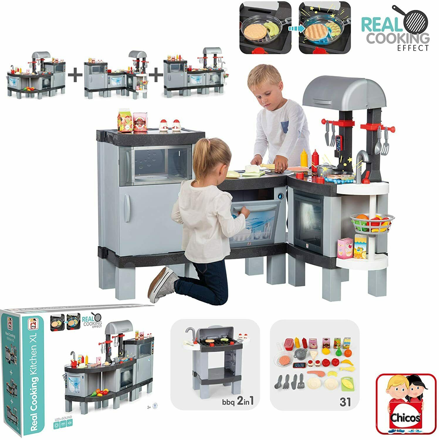 9242b7d10d28a79b1e6416de1c154a12 Chicos Cucina Real Cooking XL - immagine 1