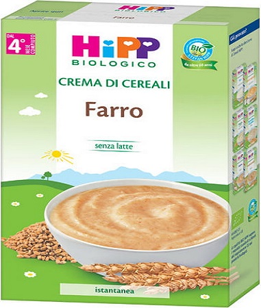 9258e9c5abc99c3000e157970691998d Hipp Crema di Cereali Gr.200 - Farro - immagine 1