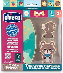 92c808538d9d48b0cda7e161cf6266b6 *CHICCO LEGNO SET 2 ORSETTI PAPÃ - immagine 1
