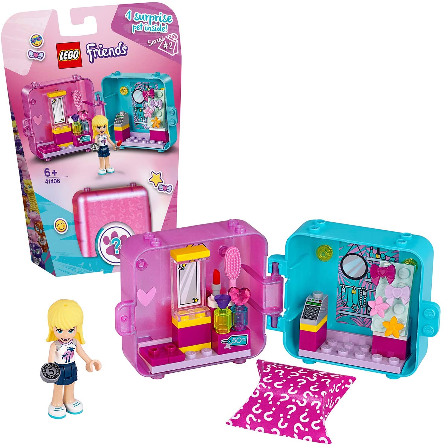 92d7a97bc8c43da55ff6440608be508f *Lego Friends Il Cubo dello shopping di Stephanie - immagine 1