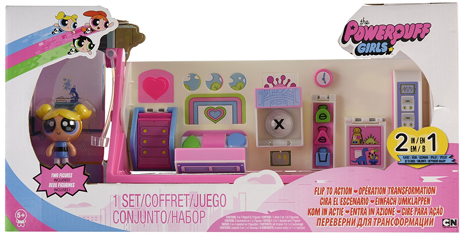 937fc5b4c39c4a2167aca3b34fe731b3 Power Puff Girl Playset Trasformabile 2 in 1 - immagine 1