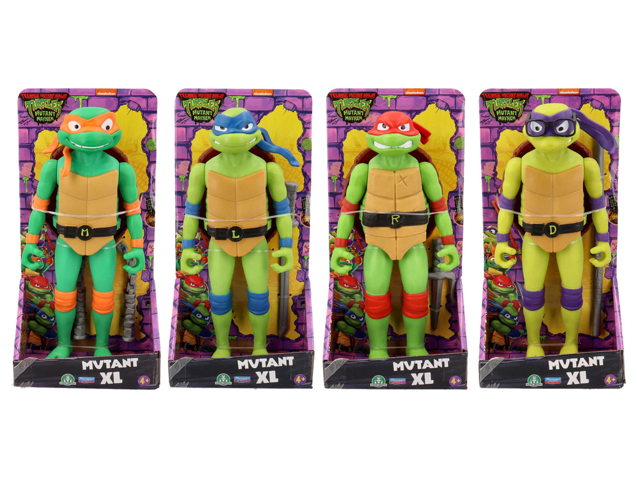 93ab9868af10a59958c4680aef1b408f Turtles Mutant Mayhem Personaggi XL Ass. - immagine 1