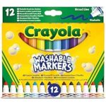 Crayola 12 Pennarelli Punta Maxi Lavabili