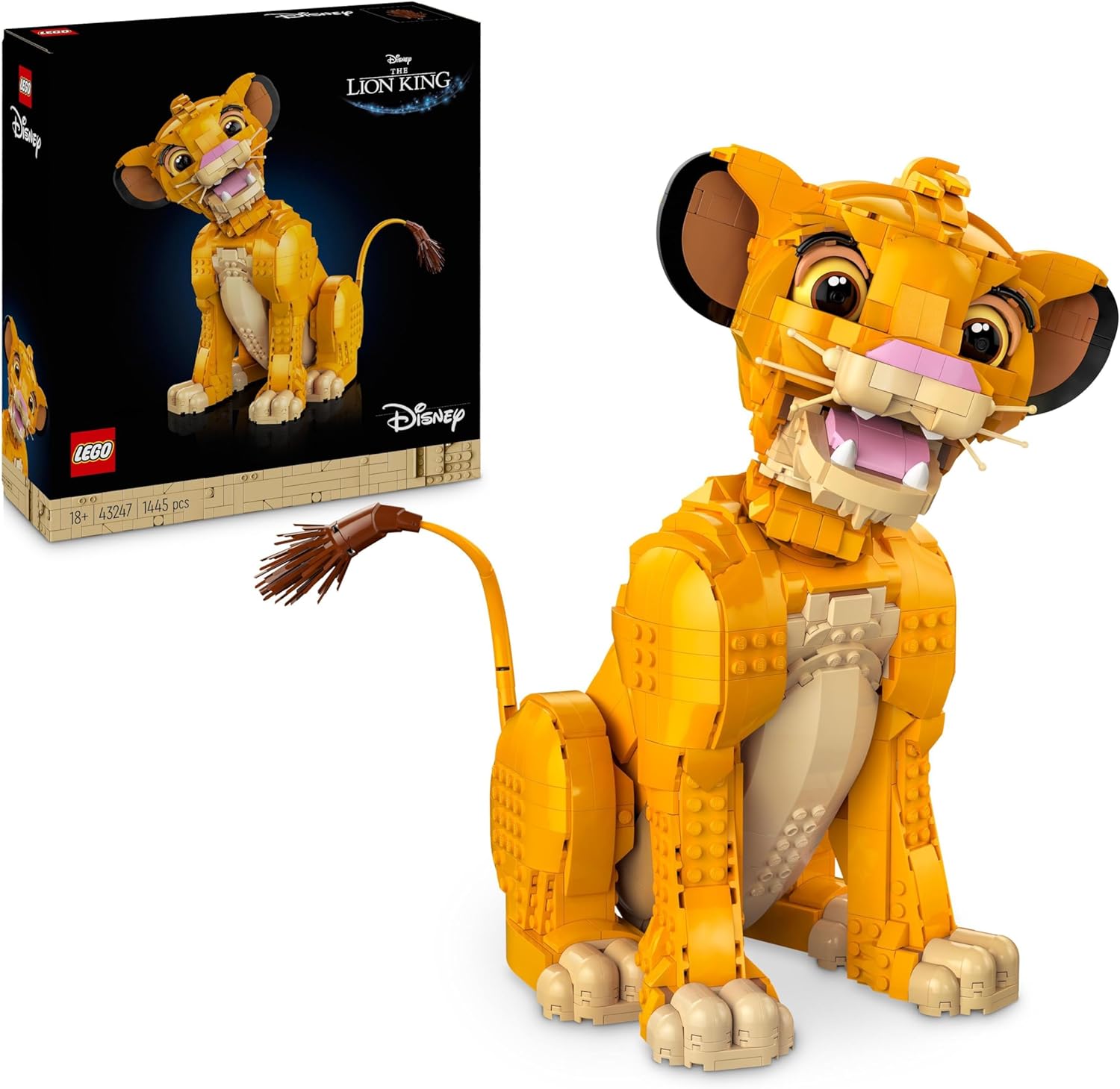 946a9efd2a5a0ae6158d31e5f2e6f371 Lego Disney Classic Re Leone Giovane Simba - immagine 1