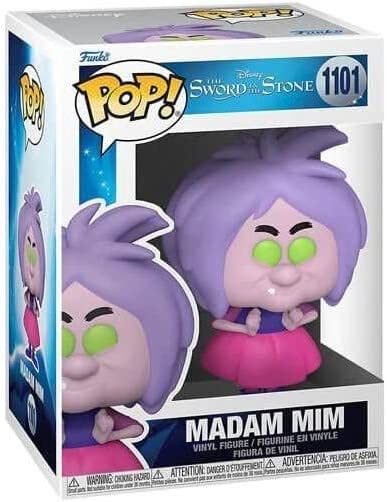 947871b47da8c415f3bd9c14a89ec9c7 FUNKO Pop Disney - La spada nella roccia - Madam Mim - immagine 1