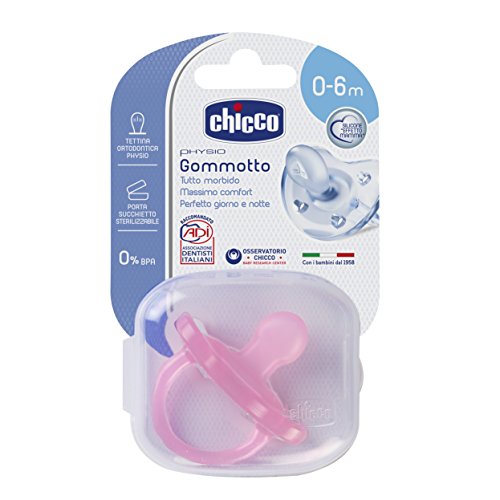 94a3885e7216dac6244e150d322c7a37 CHICCO GOMMOTTO PH.SOFT BIMBA SIL 0-6M 1PZ - immagine 1