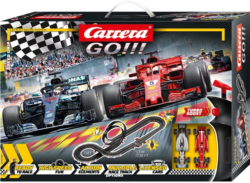 95de13e828388f02264c3f6d3bdced77 Pista Carrera Go Speed Grip Ferrari - immagine 1