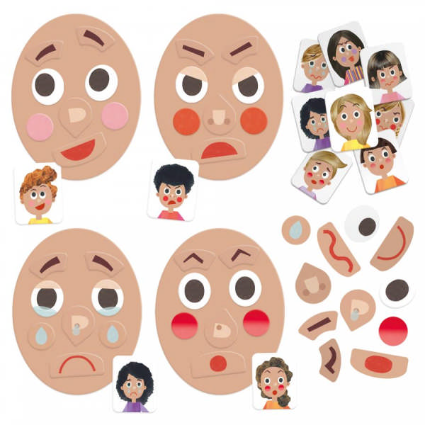 95fa86ada34fd50914458b0ea9125e3f Headu Ecoplay Funny Faces - immagine 1