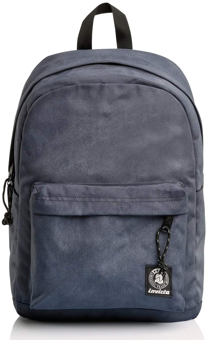 9623fbe1d31a3ac99c0ed47e3a356b4d Zaino Invicta Carlson Washed Backpack Mood Indigo - immagine 1