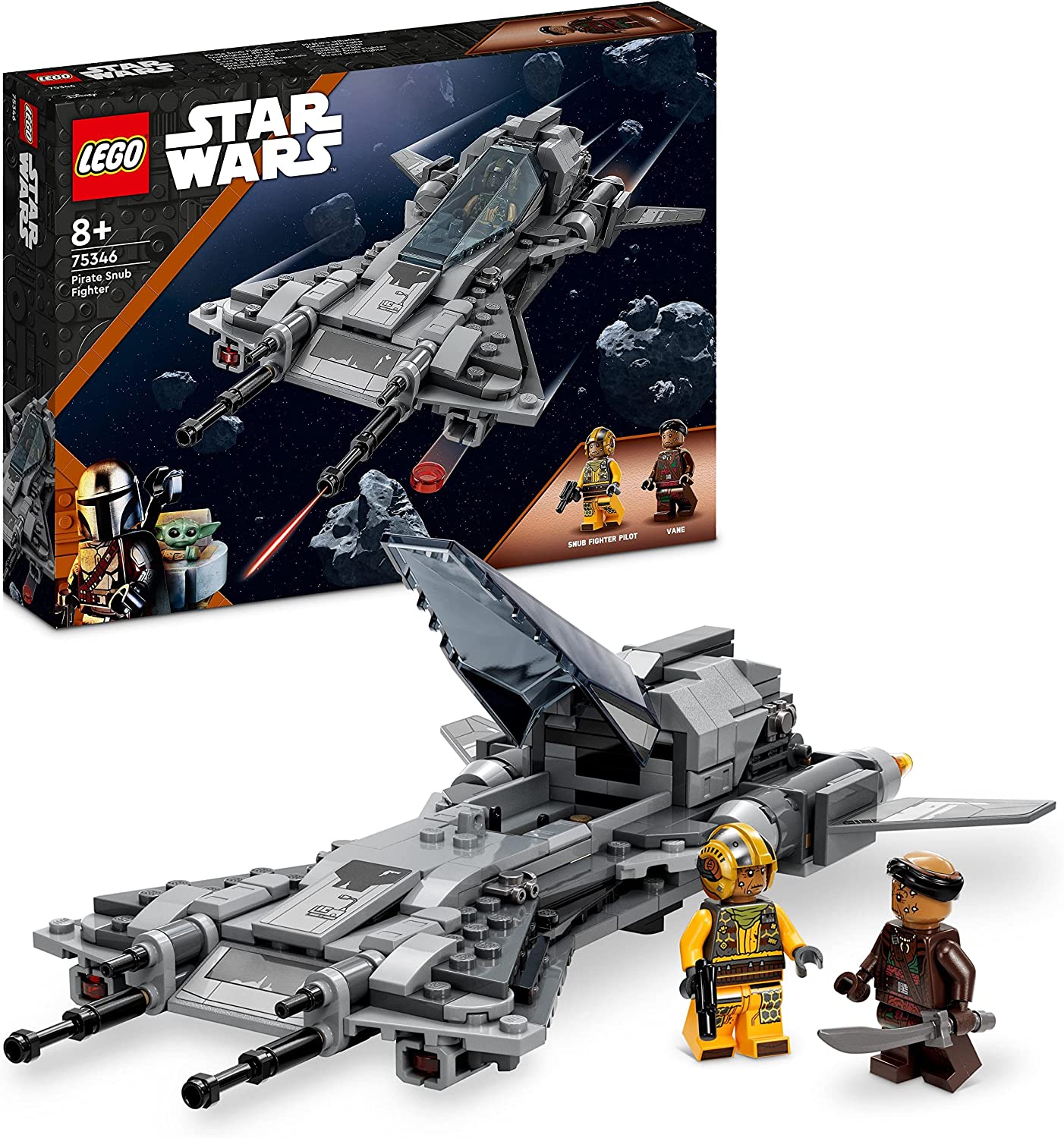 965e21cc2da28399ed3551eb2de44716 Lego Star Wars Pirata Snub Fighter - immagine 1