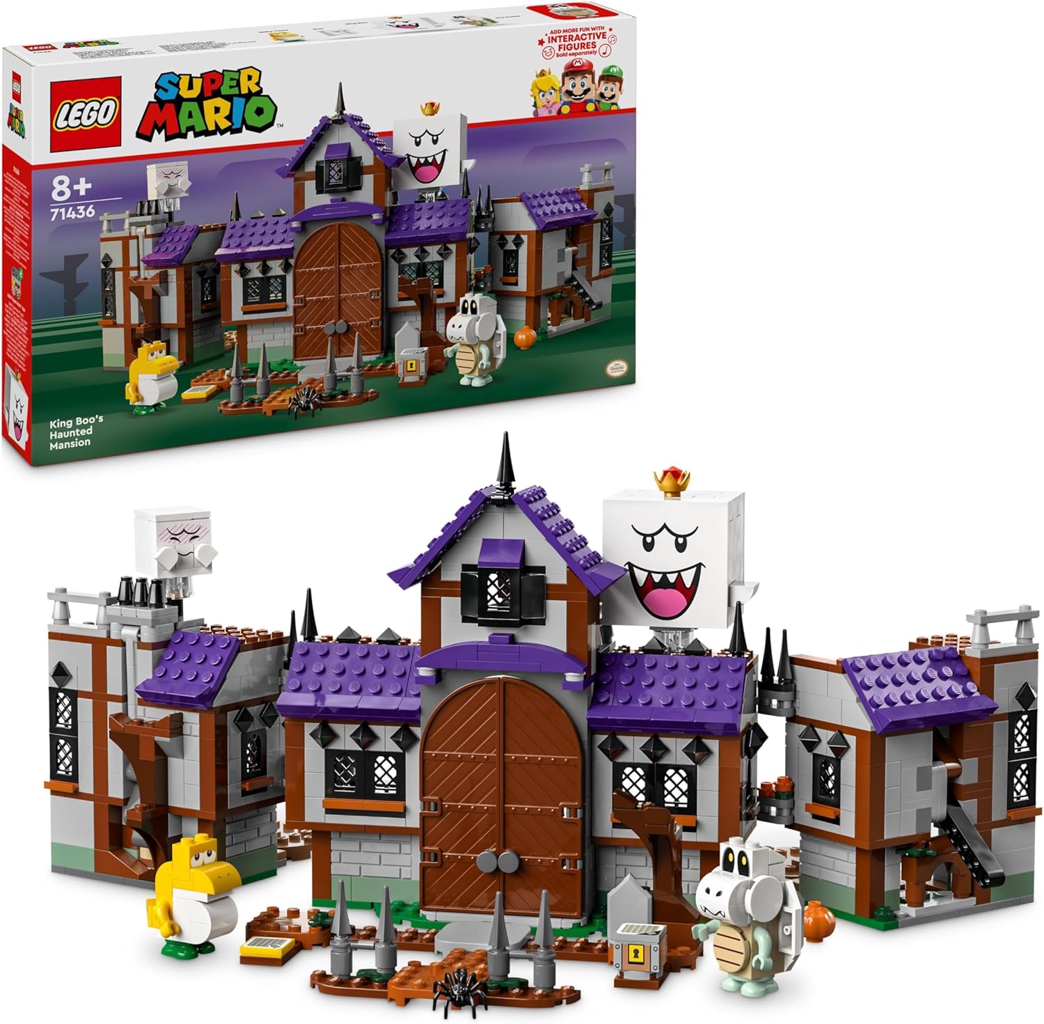 985bab449db18a13ea7ee07c9b92e963 Lego Super Mario Villa stregata di Re Boo - immagine 1