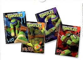 98ae9c2ab8a1e97116e67a8caf384361 Turtles Quaderno maxi rigo A - immagine 1