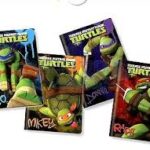 Turtles Quaderno maxi rigo 5 mm