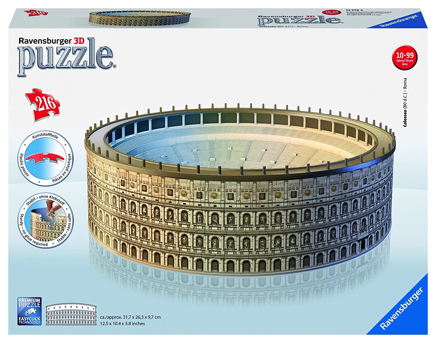98d3c9f1cca31588c2fdc4ea487b0c88 Ravensburger Puzzle 3D Colosseo Maxi - immagine 1