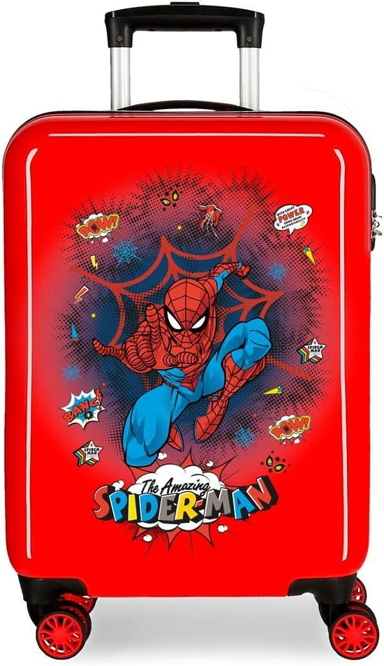 98f0e093078fb85769ff45e80d09dabf TROLLEY ABS 55CM.4R.SPIDERMAN POP - immagine 1