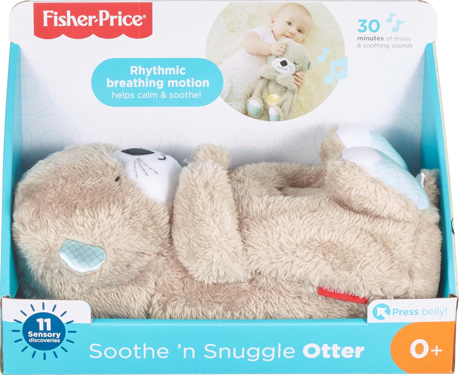 9918eb9fd5c67d081384d80255c2fda7 Fisher Price Lontra Coccole e Relax - immagine 1