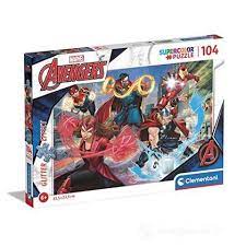 993f4f49971077d81bcdeec58f6d1979 Clementoni Puzzle 104 pz. Glitter Avengers - immagine 1