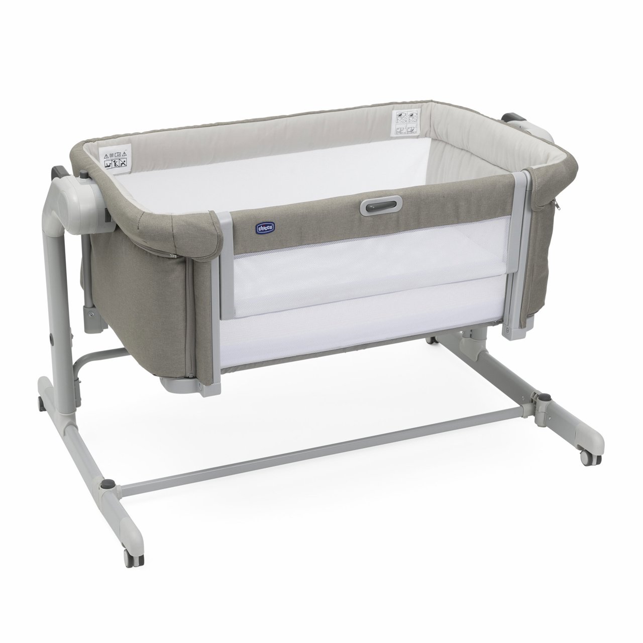 995ce5dbf06963809b5dea343849210c CHICCO CULLA CO-SLEEP. NEXT2ME MAGIC EVO DESERT TAUPE - immagine 1