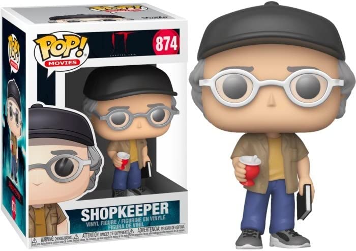 99929dcf20ee86cbfdbb84a896ac27f7 FUNKO POP Movies: IT 2 - Shop Keeper (Stephen King) - immagine 1