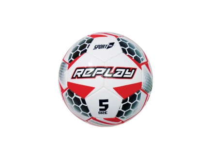 99fb2eaeef40f5b9766a302a7d17ad55 Sportone Pallone da Calcio Replay - immagine 1