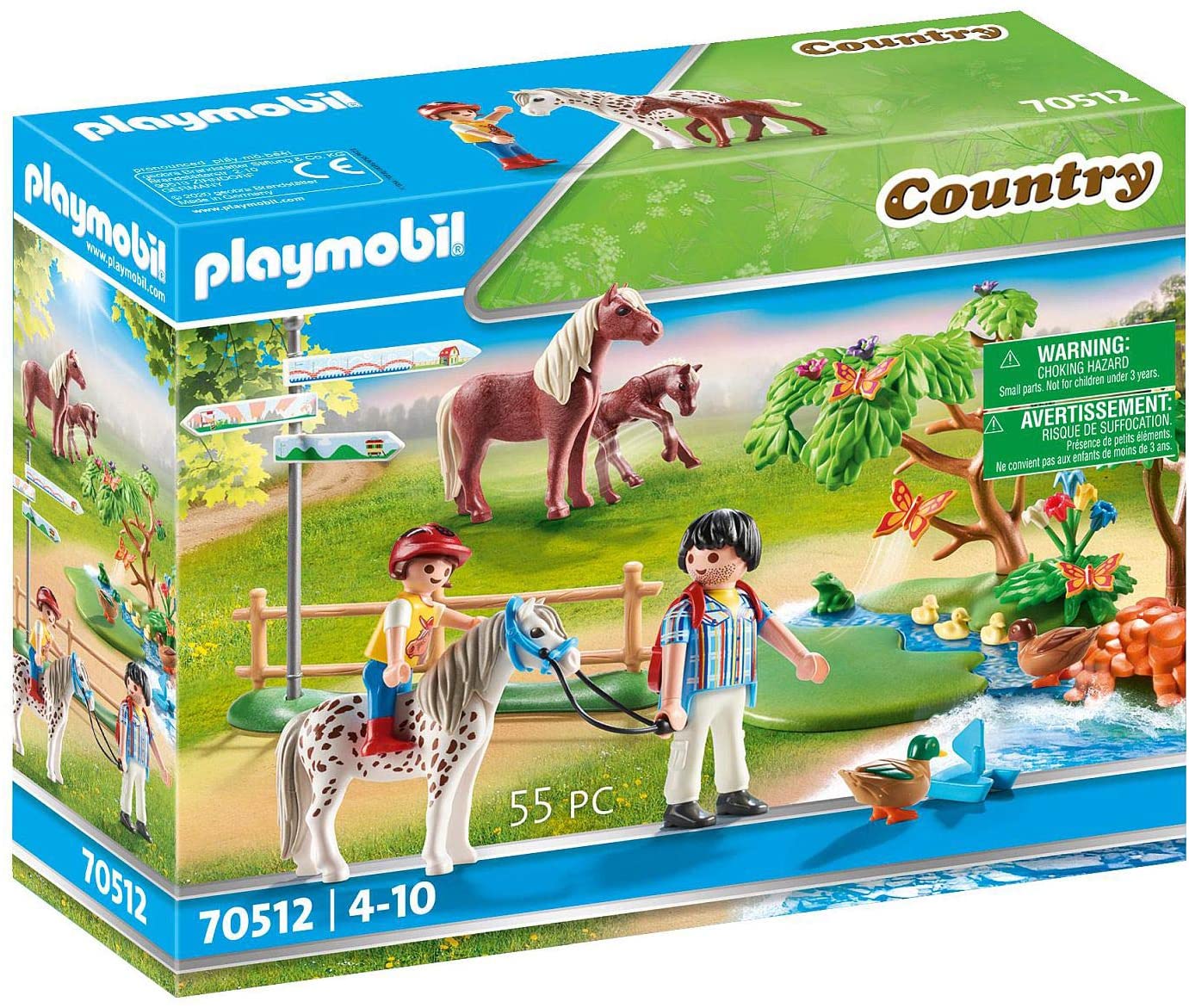 9a08d49901482e8cc57f26addcd84a1e PLAYMOBIL PASSEGGIATA CON I PONY - immagine 1