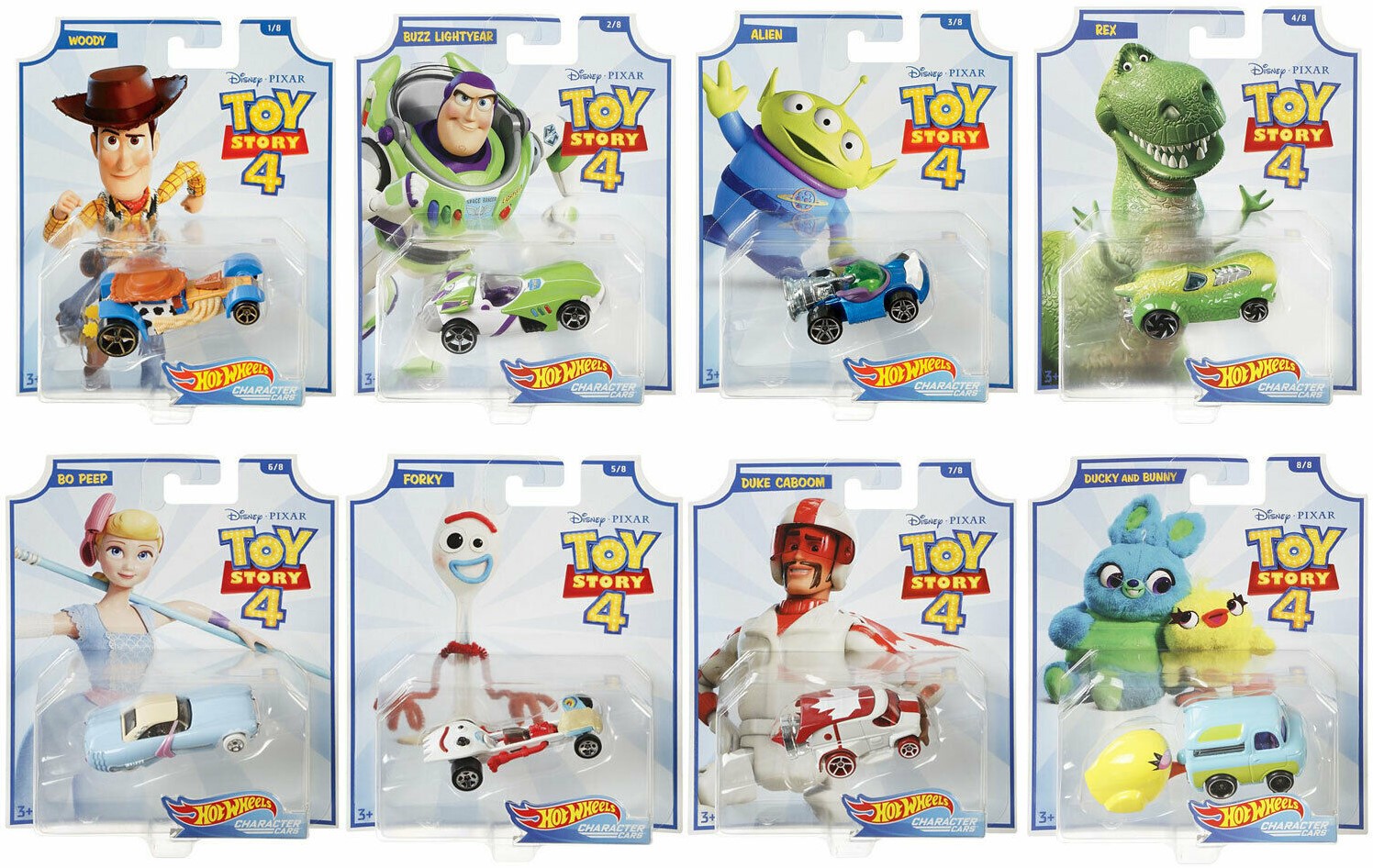 9a30904ca4ca6934de2234620ba656f4 *Hot Wheels Veicoli Tematizzati Toy Story 4 - immagine 1