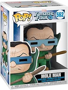 9b3f89eef4dc4c2311332b0f8acc5377 FUNKO POP FANTASTIC FOUR - MOLE MAN - immagine 1
