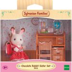 Sylvanian Families Ragazza Coniglio Cioccolato e scrivania