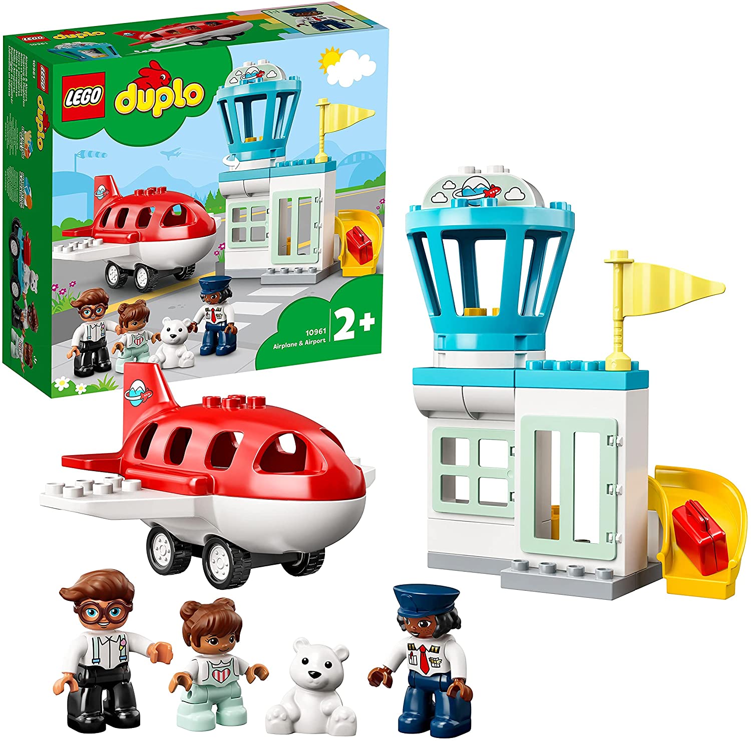 9bca726f7ca8609c1e8c56a5104c88e7 Lego Duplo Aereo e aeroporto - immagine 1