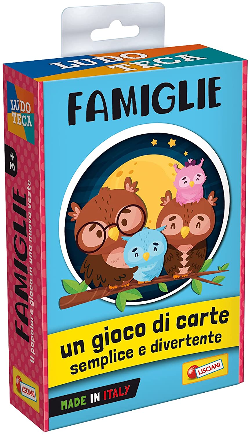9cb933f5f73df60491e020a388841551 Lisciani Le Carte dei Bambini - Le Allegre Famiglie - immagine 1
