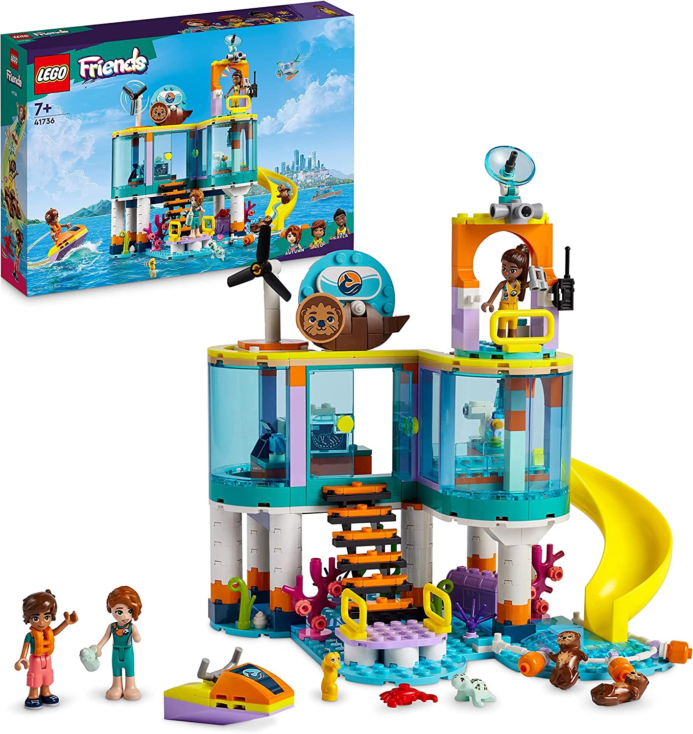 9cbd7cdafaf5f8c5be28ed9475f369f6 Lego Friends Parco dei divertimenti marino - immagine 1