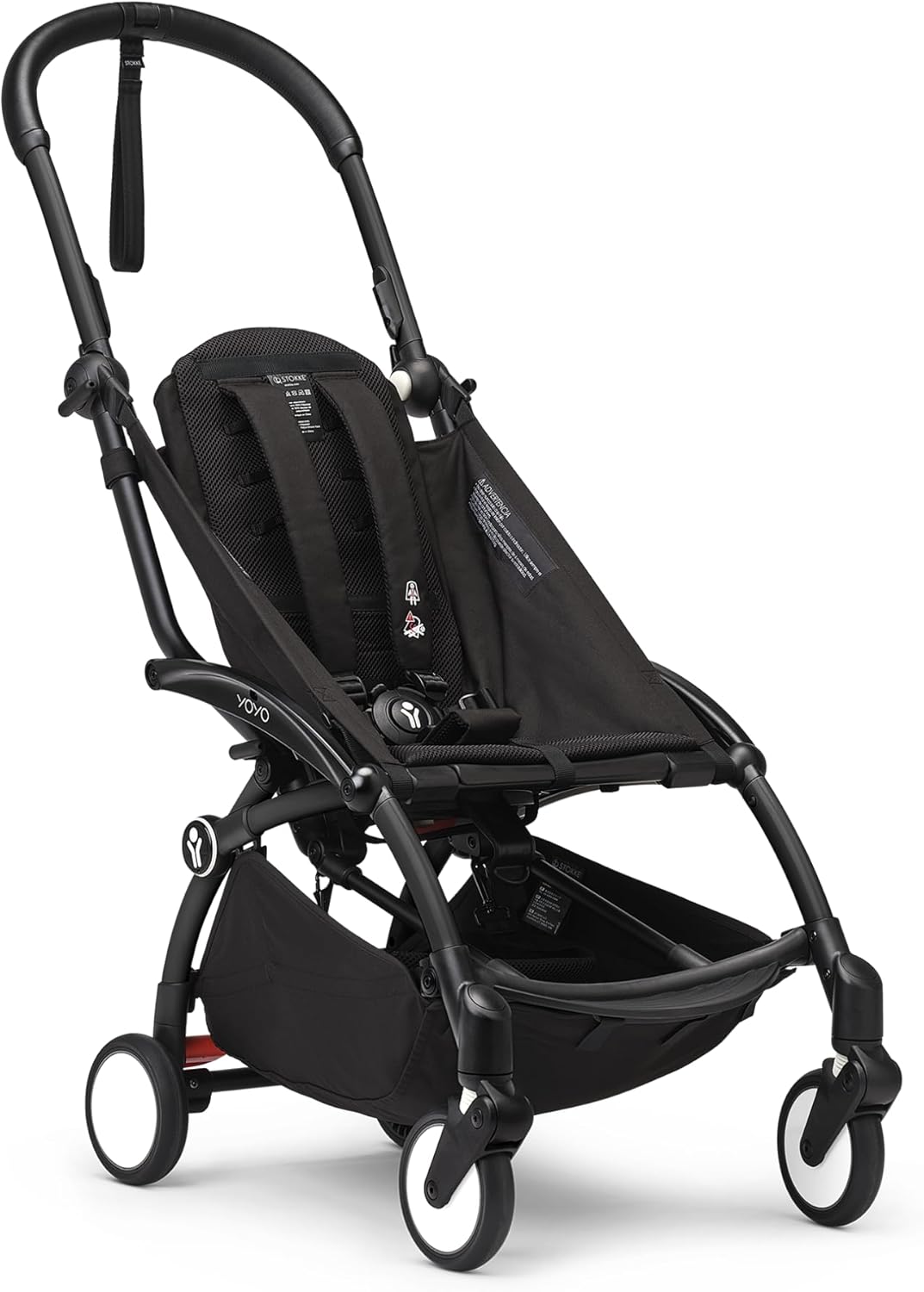 9e90b12988c600bb336e2a82bf419d98 Stokke Telaio YOYO Black + cestino + amaca - immagine 1