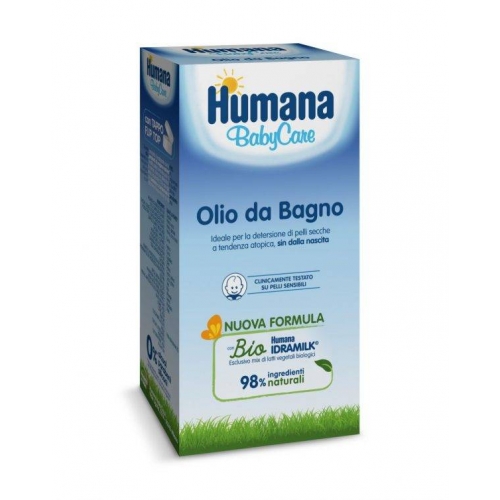 9f0ff5ecc3b82f44107e00d1c4bb6765 Humana BabyCare - Olio da Bagno ml.200 - immagine 1