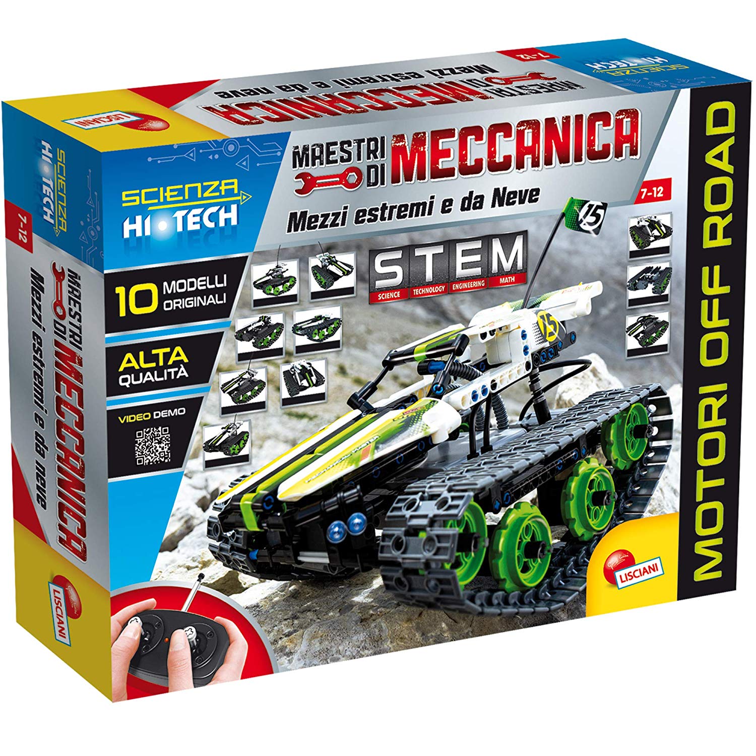 9fde31ee0388efa7c1d8839fd3f8fcbc ***Lisciani Maestri di Meccanica - Mezzo Estremo radiocomandato - immagine 1