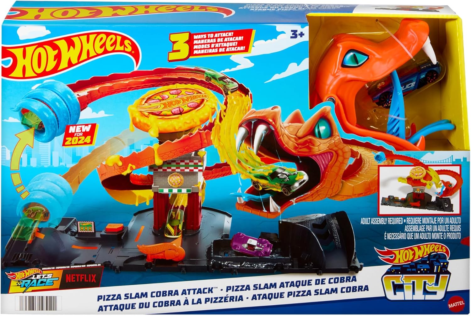 a0293fc18d28a81573511e0c65d14b25 Hot Wheels Attacco del Cobra in Pizzeria - immagine 1