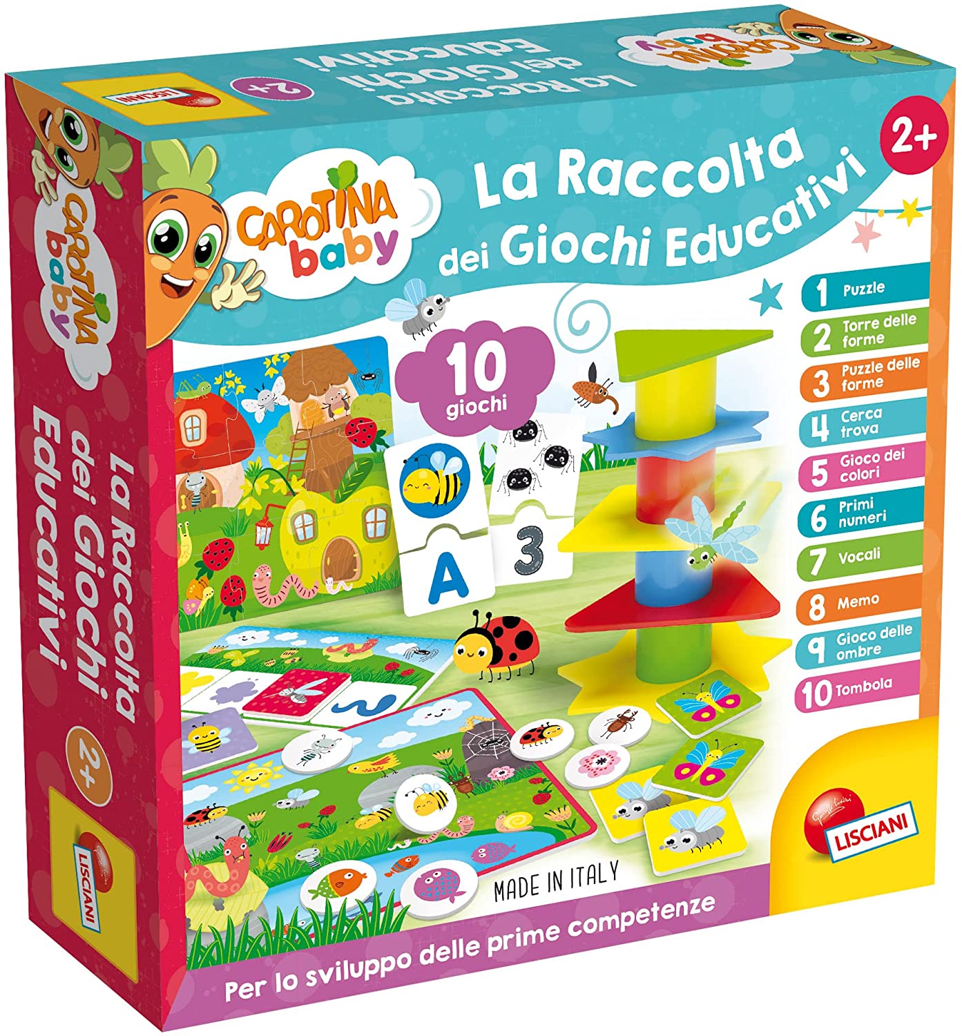 a0a0f20caca8037e7619c7c40c4cf71d Carotina Baby Raccolta Giochi Educativi - immagine 1