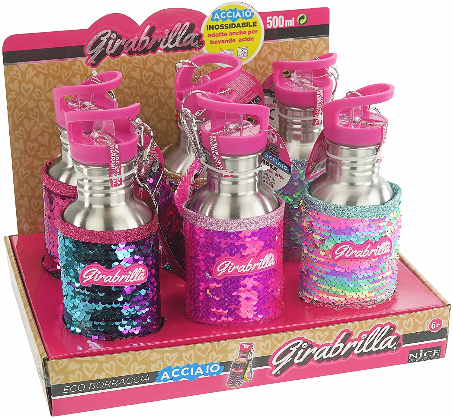 a10e034d7d6b7a67a6028827c6bc0875 Girabrilla Ecobottle Big Size - immagine 1