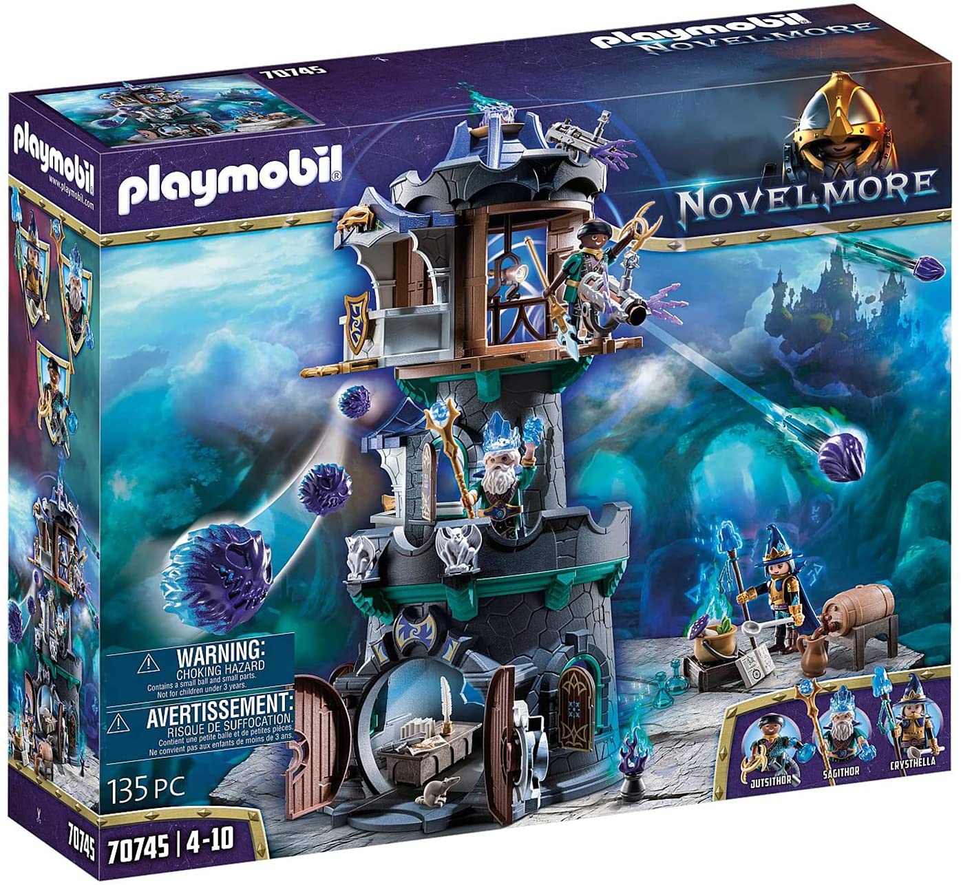 a16e4cb44108b727e17988e783bed1c9 PLAYMOBIL VIOLET VALE - TORRE DEL MAGO - immagine 1