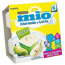 a175ec86bfbe822f5cf508b9e84f69ef Mio Merenda al latte gr.100x4 - Pera - immagine 1