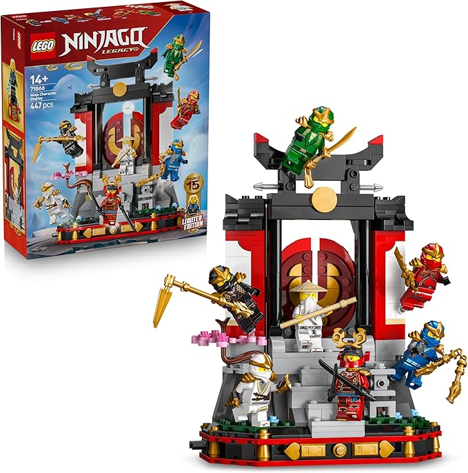 a27b33acb47fc21c6c02da6a73ba20f8 Lego Ninjago Display personaggi Ninja – 15 anniversario - immagine 1