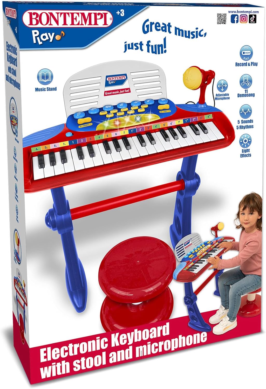 a31202383154e9125f61443b78742797 Bontempi Organo Elettronico con gambe - immagine 1