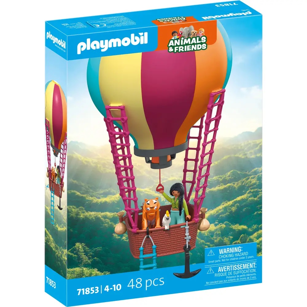 a376c36620942c08a9bc6e4f123917b2 Playmobil La Mongolfiera dei nostri Amici Animali - immagine 1